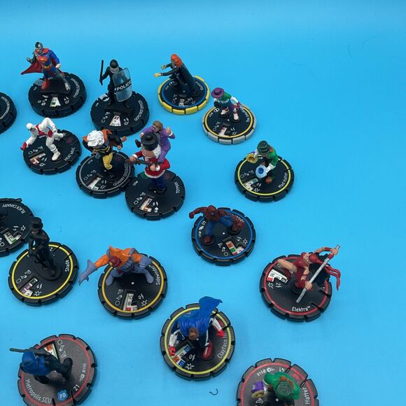 Lot of 26 Wizkids Heroclix Figures Game Pieces DC MARVEL .2002-2012 Mixed - Picture 9 of 16